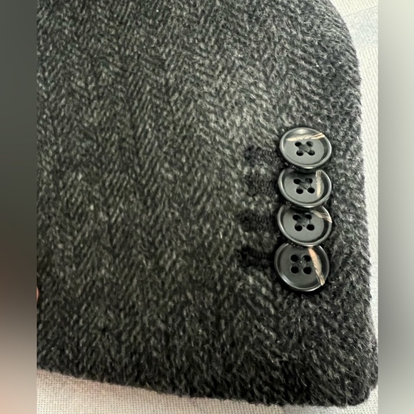 Abercrombie & Fitch Men’s Long Wool-Blend Overcoat XL - Picture 2 of 9